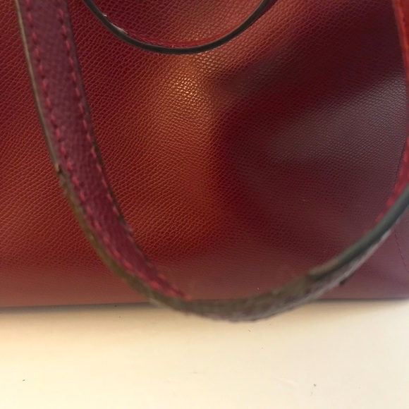 Coach Large Tote 36554 red. Leather - Picture 14 of 14